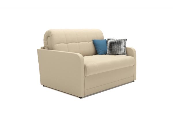 Скай, прямой диван, Prima light beige - Мебельная фабрика «GENIUSPARK»
